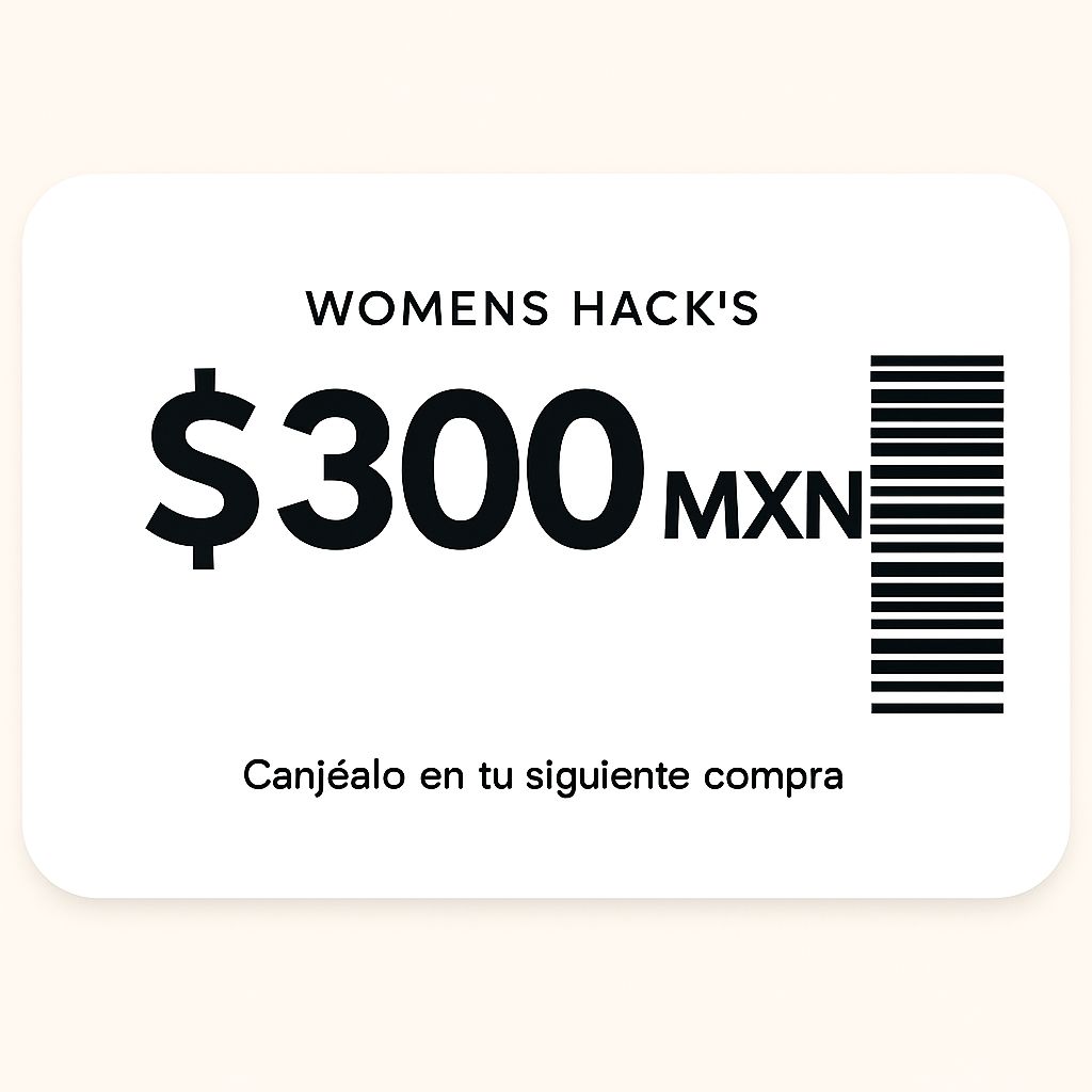 Gift Card | TARJETA PARA REGALAR | - Womens Hacks