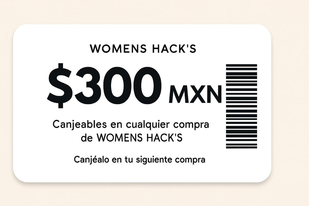 Gift Card | TARJETA PARA REGALAR | - Womens Hacks